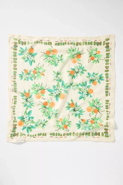 Vismaya Summer Edit Cotton Square Scarf
