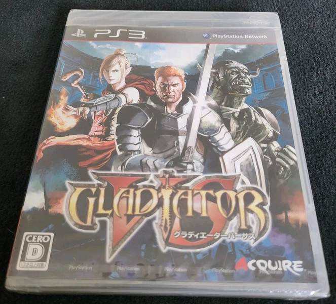 Brand New Sealed Gladiator VS Japanese PlayStation 3