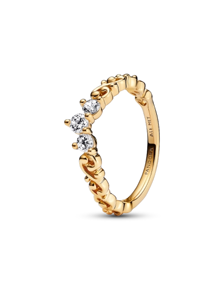 Regal Swirl Tiara Ring