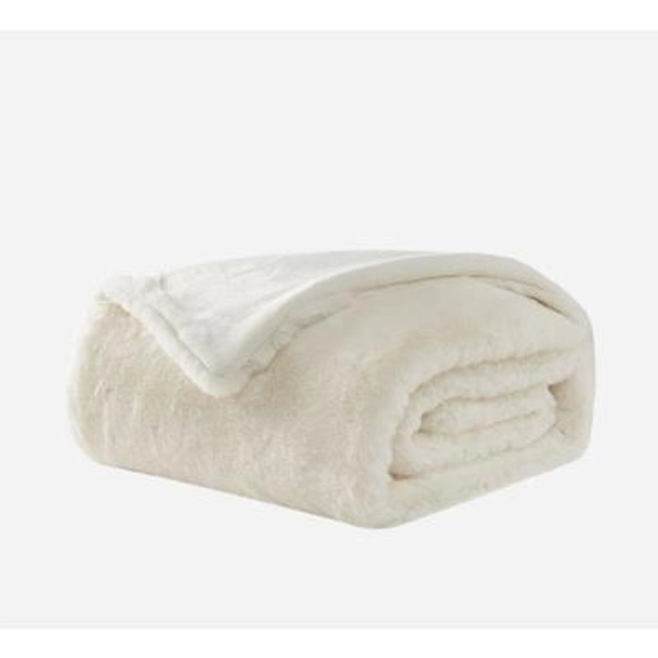 UGG® Euphoria Throw 50" x 70" Polyester Blankets in Snow