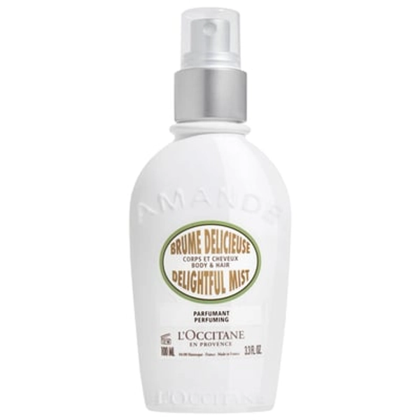 L'Occitane Almond Hair & Body Fragrance Mist 3.3 OZ/100 ML