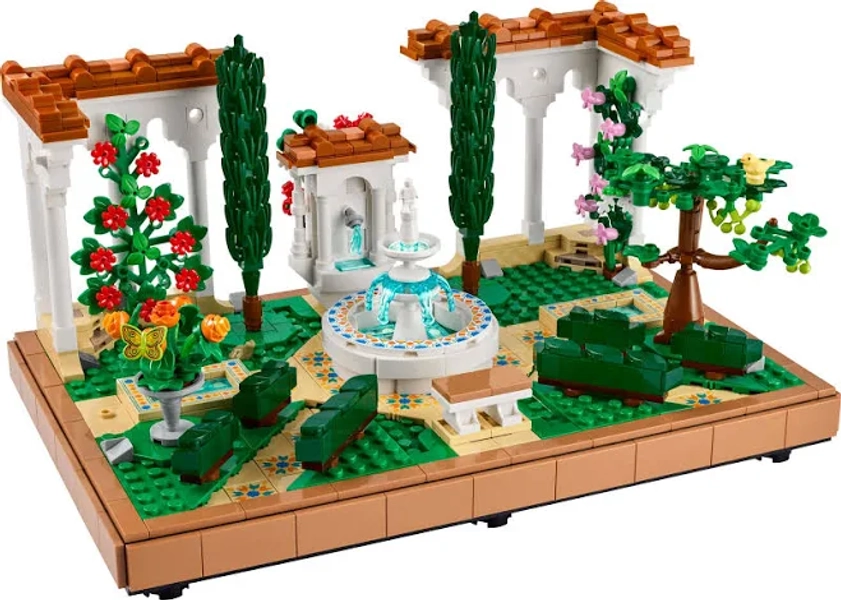 LEGO Icons Fountain Garden