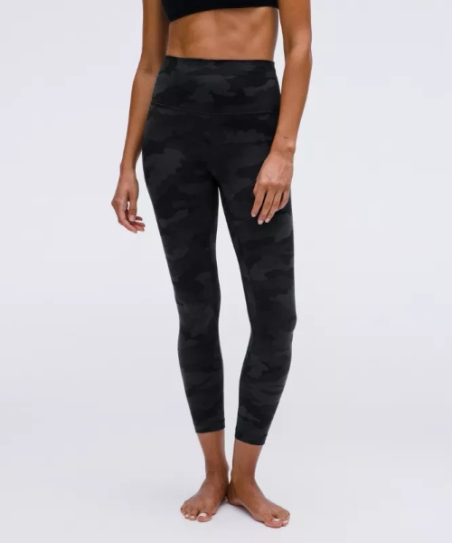 lululemon Align™ High-Rise Pant 25" - Heritage 365 Camo Deep Coal Multi - 4