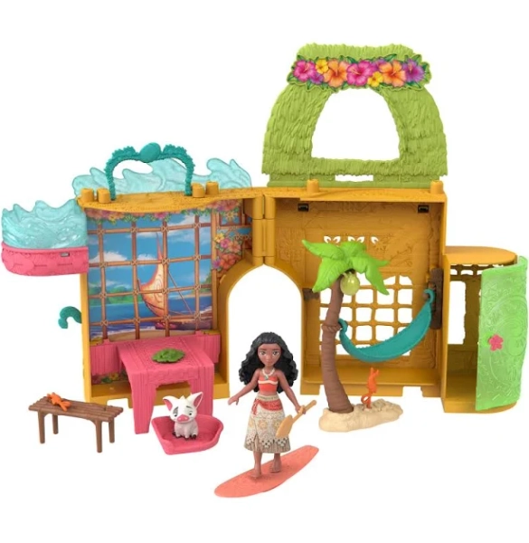 Disney Princess Moana Island Home Stacking Doll House