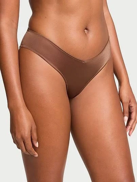 Very Sexy Strappy-Back High-Leg Cheeky Panty, Brown, L - Women's Panties - Victoria's Secret