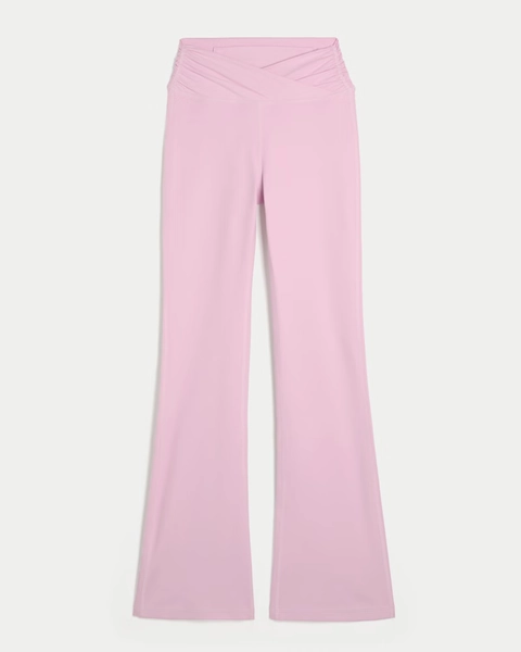 Gilly Hicks Active Recharge Wrap Waist Bootcut Leggings