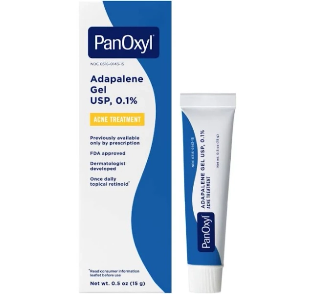 PanOxyl Adapalene 0.1% Leave-On Gel