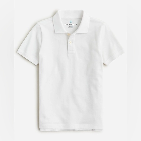 J Crew Kids' short-sleeve piqué polo shirt
Item BO480