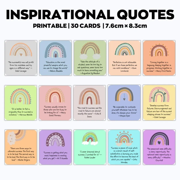 Affirmation Cards for Kids, Children's Positive Affirmation Cards, Kids Positivity Cards, Flashcards for Kids, Set of 30 Kids Affirmation - Etsy