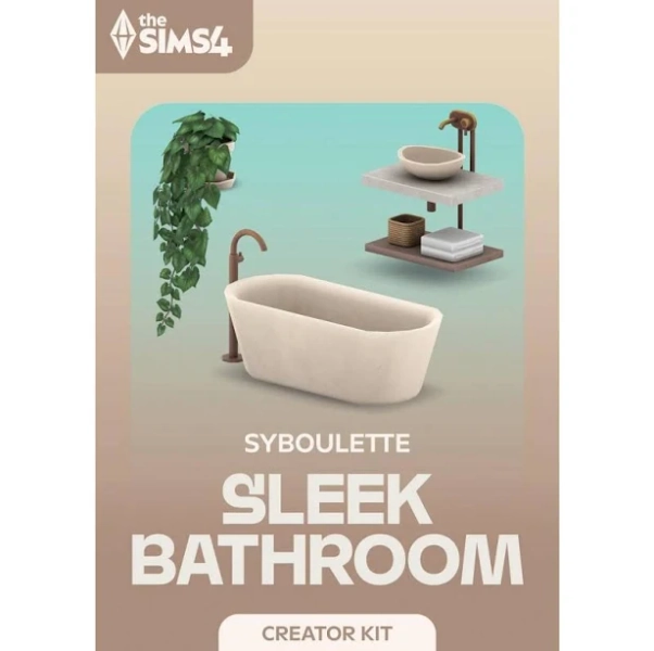 The Sims 4 Sleek Bathroom Kit