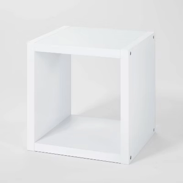 13'' Storage Cube White - Brightroom™