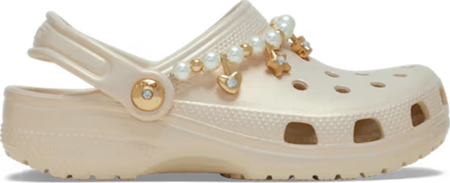 Kids' Classic Pearl Bracelet Clog
