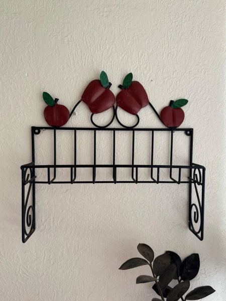KITCHEN: Apple Wall Rack
