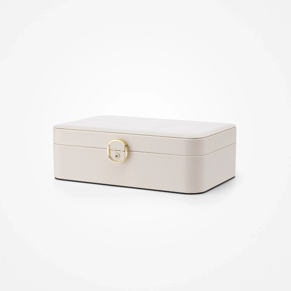 Omini丨2 Tier Jewelry Case with Key