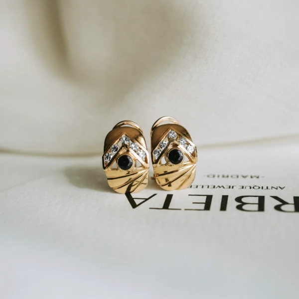 Sortija zafiro y diamantes | Urbieta