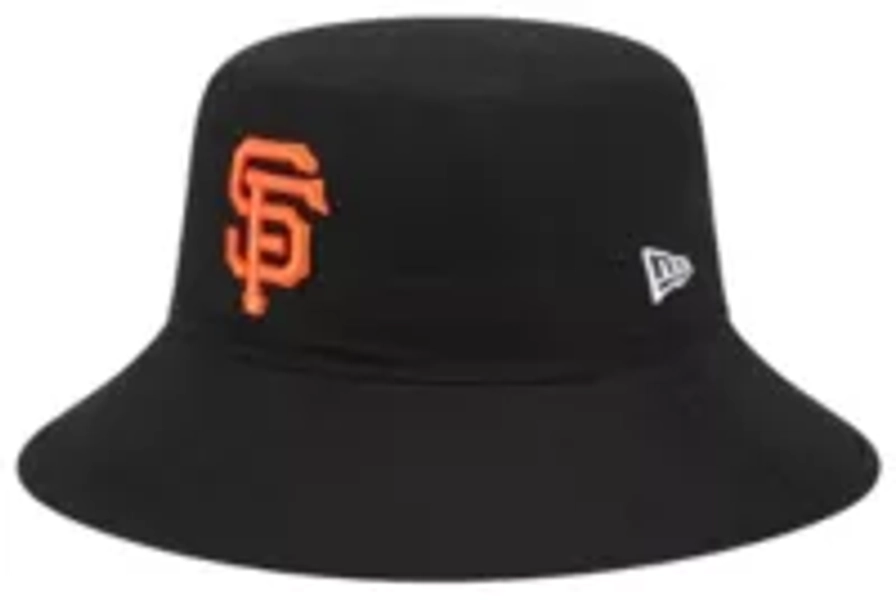 New Era Adult San Francisco Giants Black Bucket Hat