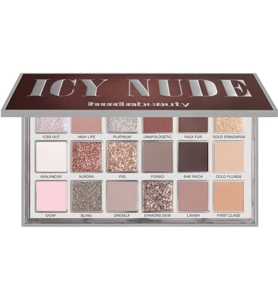 Huda Beauty Icy Nude Eyeshadow Palette