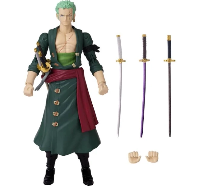 Anime Heroes One Piece Roronoa Zoro Action Figure