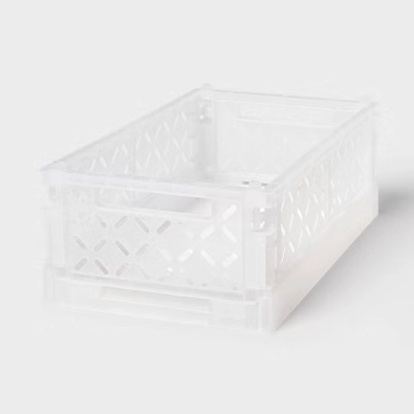 Foldable Crate Small White - Brightroom™