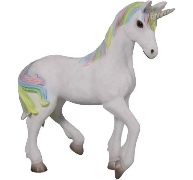 Lm Treasures Baby Rainbow Unicorn Statue