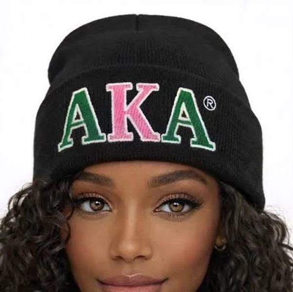 Aka Black Beanie
