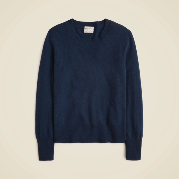 Cashmere classic-fit crewneck sweater