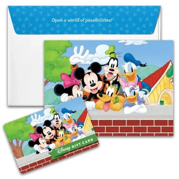 Disney Mickey Mouse and Friends Snapshot Gift Card