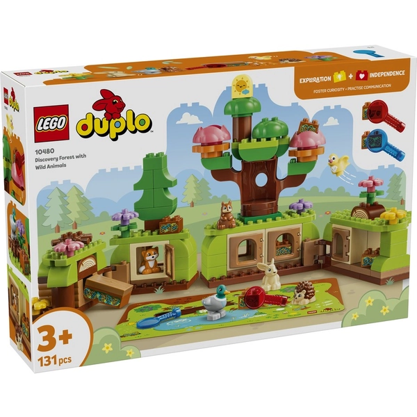 LEGO DUPLO Town Discovery Forest with Wild Animals 10480