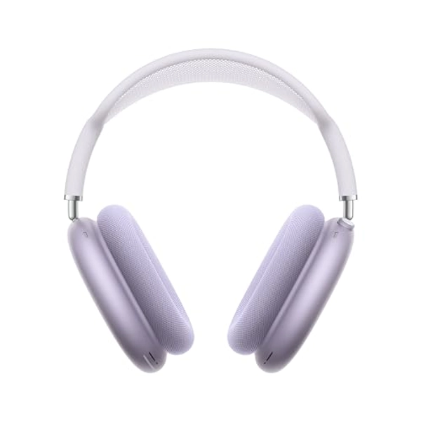 Apple AirPods Max Wireless Over-Ear Headphones, Pro-Level Active Noise Cancellation, Transparency Mode, Personalized Spatial Audio, USB-C Charging, Bluetooth Headphones for iPhone - Purple