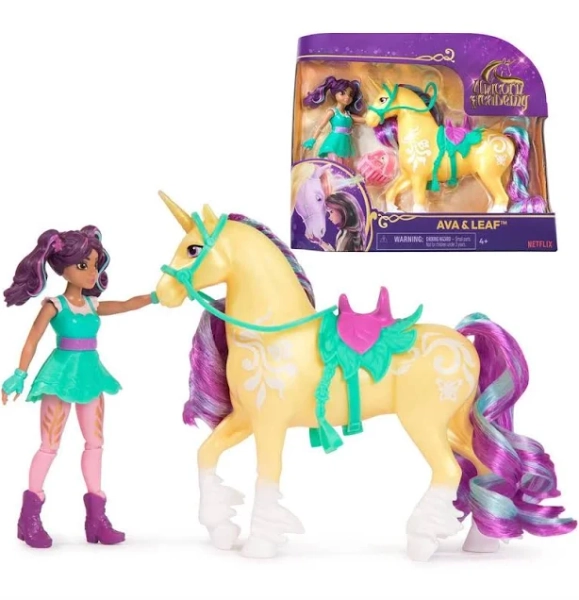 Unicorn Academy Ava & Leaf Set