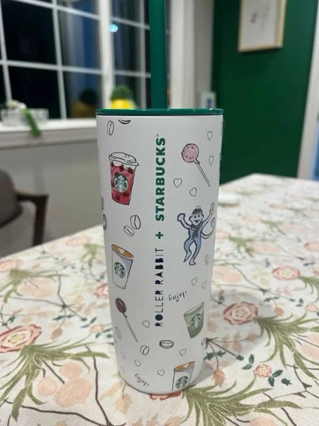 Roller Rabbit Starbucks Cup