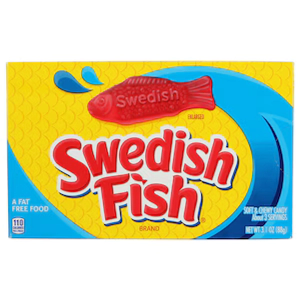 Swedish Fish Chewy Candies, 3.1-oz.