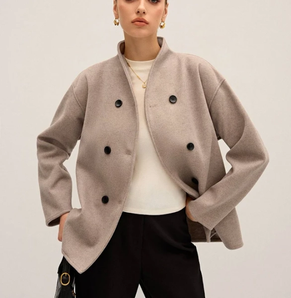 Oversized Button-down Jacket