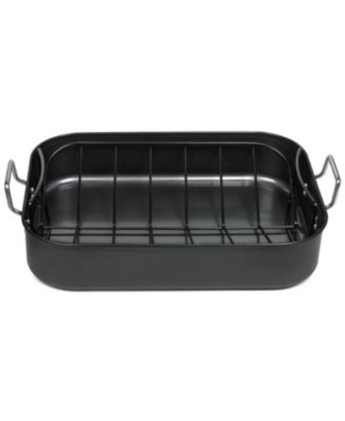 Carbon Steel Nonstick 21" Extra-Large Roaster with Rack