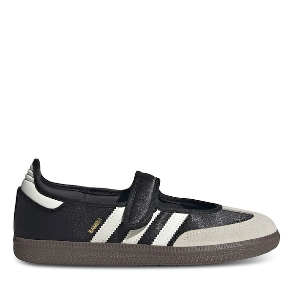 Women's Samba Mary-Jane Sneakers in Black/White