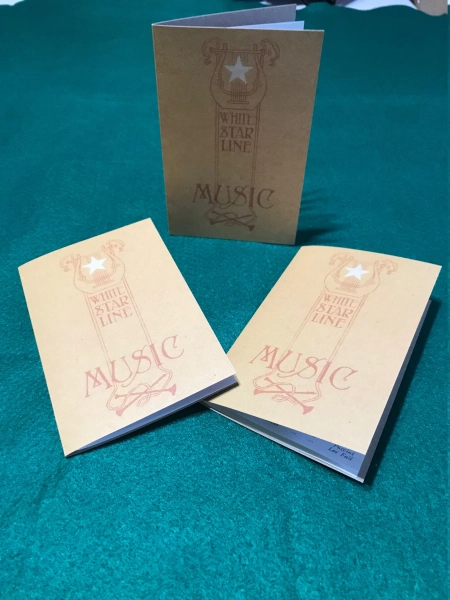White Star Line Music Booklet