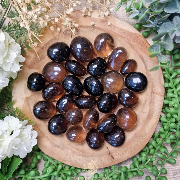 Smoky Quartz Tumbled Stone, Crystal Gemstone Polished Natural High Quality Mineral Rock Manifestation Grounding Protection Stress Relief - Etsy Belgium