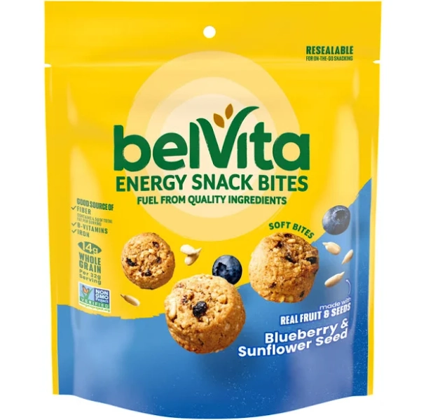 BelVita Energy Snack Bites Blueberry & Sunflower Seed 5 oz