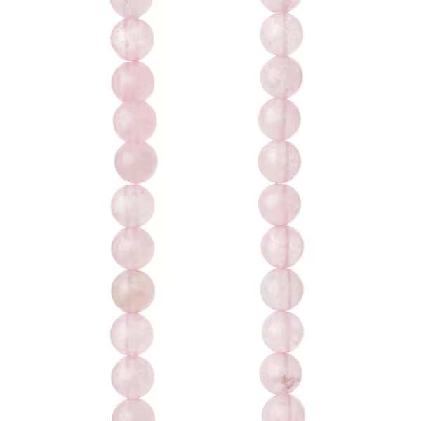 Rose Quartz Round Beads, 6mm by Bead Landing™