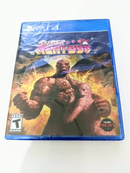 Super Meat Boy - Limited Run Games - PS4 - NEW LRG Meatboy