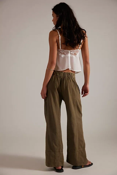 Day's End Linen Pull-On Pants