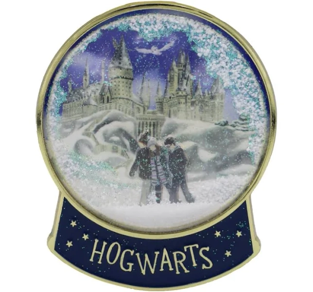 Hogwarts in The Snow Pin Badge