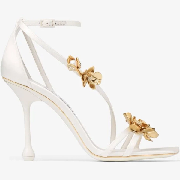 Jimmy Choo Zea 95 Floral Sandals