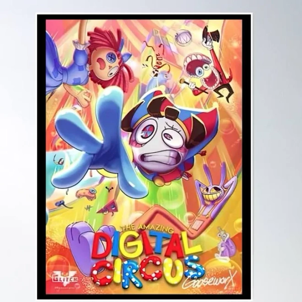 The Amazing Digital Circus Gooseworx 2023 Circus Poster