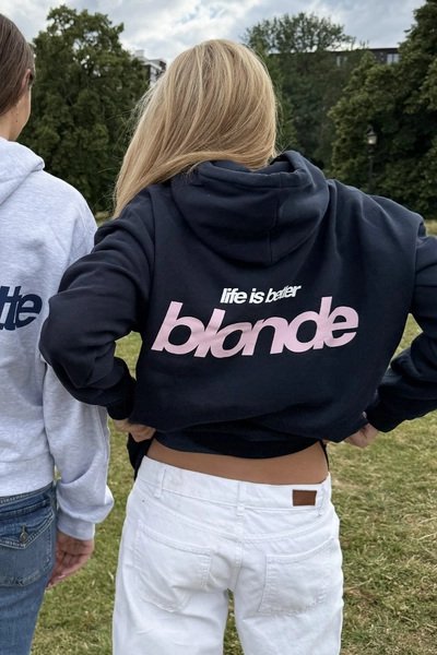 Blonde hoodie