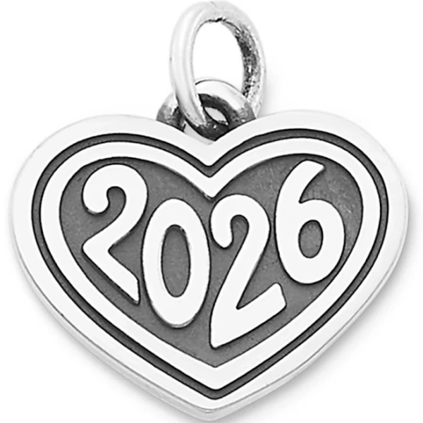 james avery Heart Year Charm Womens