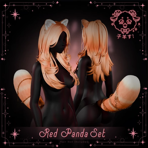 Red Panda Set For VRChat