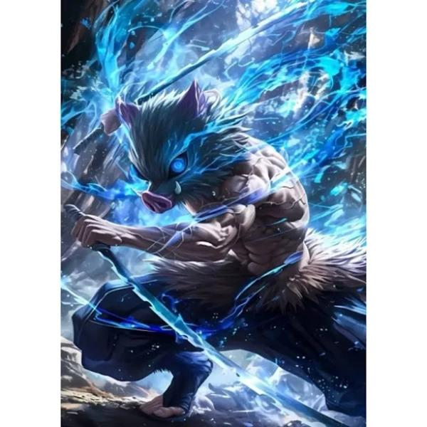 Anime I-inosuke Hashibira Poster HD Posters Home Living Room Bedroom Bar Cafe Art Decor