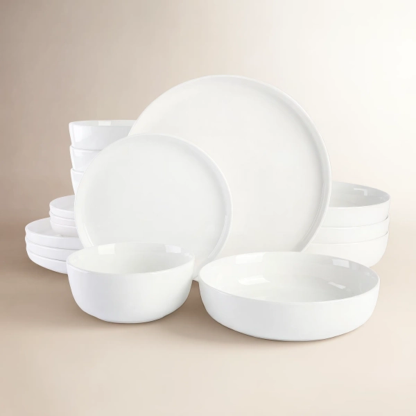 Gibson Home Oslo 16 Piece Dinnerware Set & Reviews | Birch Lane