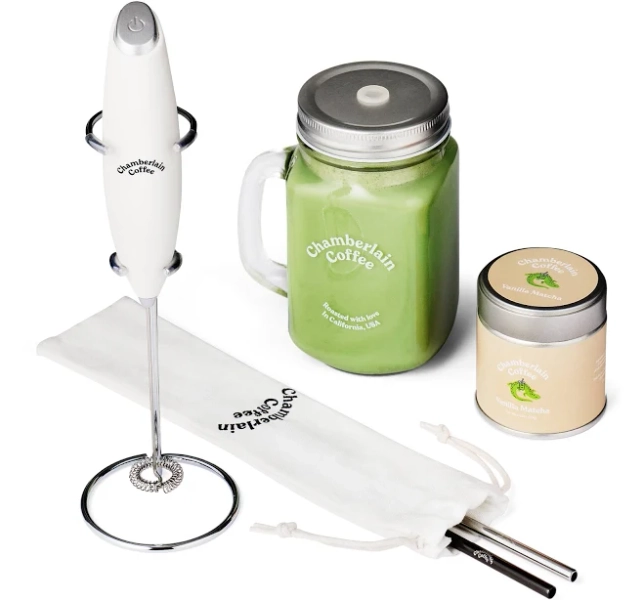 Chamberlain Coffee Matcha Green Tea Powder Starter Pack